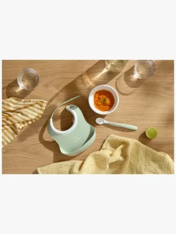 BABYBJORN Spisetid-BabyBjörn Spisesæt 3 Dele, Lys Grøn