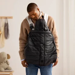 BABYBJORN Bæreseler, Strækvikler & Bærestole-BabyBjörn Vinterovertræk til Bæresele, Black