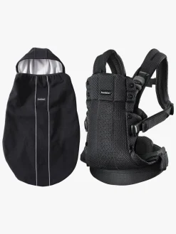 BABYBJORN Bæreseler, Strækvikler & Bærestole-BabyBjörn Bæresele Harmony 3D Mesh inkl. Betræk, Sort
