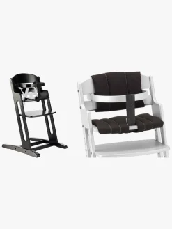 Højstole & Tilbehør|BabyDan Danstolen Højstol & Hynde, Sort