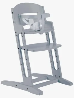 Højstole & Tilbehør|BabyDan Danstolen Højstol m. Hynde, Grå/Sort