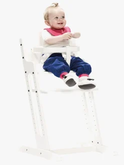 Højstole & Tilbehør|BabyDan Danstolen Højstol inkl Bøjle & Rem Hvid