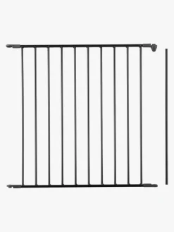 Sikkerhed|BabyDan Forlængning Sikkerhedsgitter Flex L 72 cm, Sort
