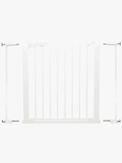 Sikkerhed|BabyDan Sikkerhedsgitter Premier m. 2 Forlængere, Hvid