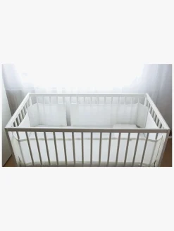 Børn BabyMatex Sengetøj-Bump Air Sengerand 30 x 360 cm Åndbart, Hvid