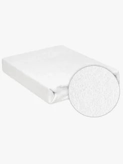 Sengetøj|BabyMatex Classic Frotté Stræklagen til Tremmeseng 60 x 120 cm, Lysegrå Grå