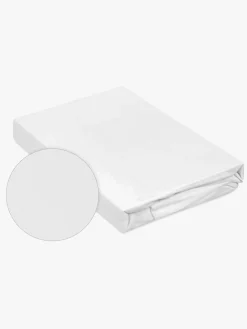 Børn BabyMatex Sengetøj-Hygienic Bamboo Vandtæt Stræklagen til Tremmeseng 60 x 120 cm, Hvid