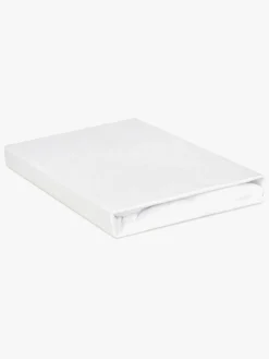 Børn BabyMatex Sengetøj-Hygienic Jersey Vandtæt Stræklagen til Tremmeseng 60 x 120 cm, Hvid