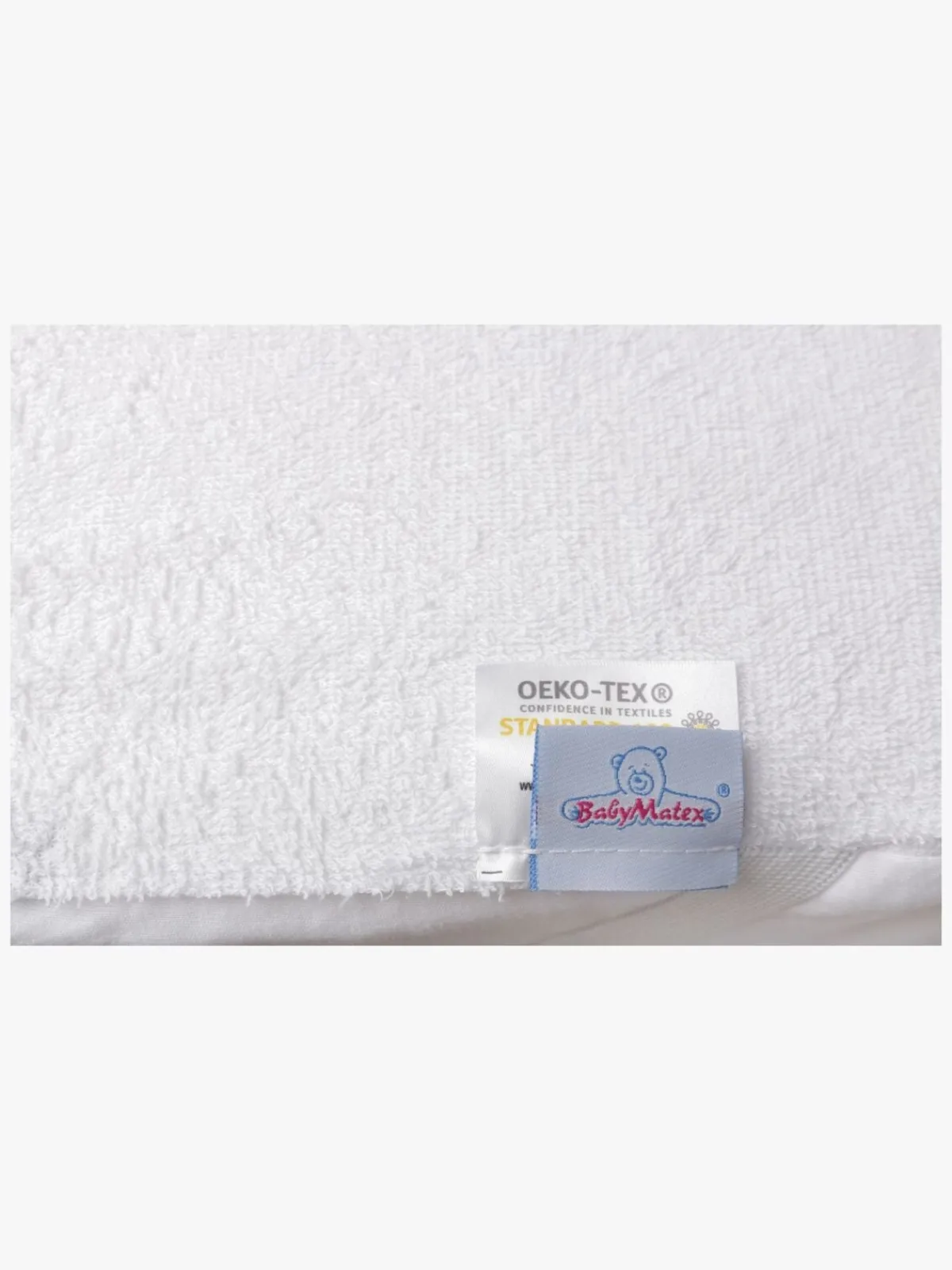 Sengetøj|BabyMatex Hygienic Rullemadras for tremmeseng 60x120 cm Vandtæt, Hvid