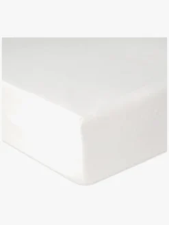Sengetøj|BabyMatex Jersey Stræklagen til Børnesenge 80 x 160 cm, Hvid
