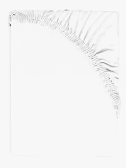 Sengetøj|BabyMatex Jersey Stræklagen til Børnesenge 70 x 140 cm, Hvid