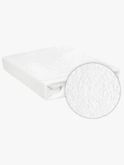 Sengetøj|BabyMatex Premium Frotté Stræklagen til Juniorseng 70 x 140 cm, Hvid