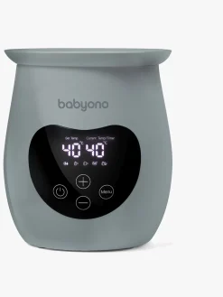 Babyono Spisetid-Honey Elektrisk Flaskevarmer og Sterilisator, Grå