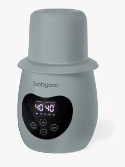Babyono Spisetid-Honey Elektrisk Flaskevarmer og Sterilisator, Grå