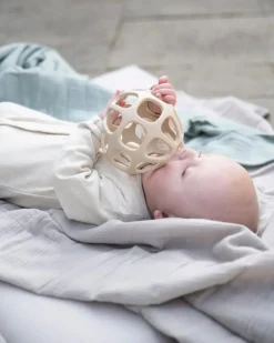 Babylegetøj|BabysOnly Baby's Only Aktivitetsbold, Warm Linen Beige