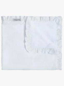 Interiør|BabysOnly Baby's Only Baby Crib Tæppe Teddy Calm, White Hvid