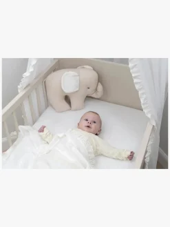 Interiør|BabysOnly Baby's Only Baby Crib Tæppe Calm, Warm Linen Beige