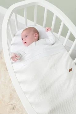 Børn BabysOnly Interiør-Baby's Only Baby Crib Tæppe Teddy Sense, White