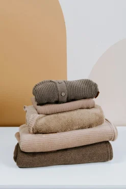 Interiør|BabysOnly Baby's Only Baby Crib Tæppe Teddy Sense, Clay Grå