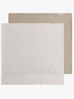 Stofbleer, Nusseklude & Babytæpper|BabysOnly Baby's Only Babysvøb 115x115 2-pak, Tender Beige
