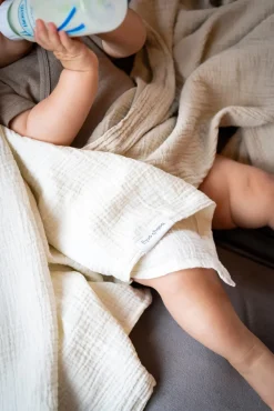 Stofbleer, Nusseklude & Babytæpper|BabysOnly Baby's Only Babysvøb 115x115 2-pak, Tender Beige