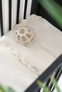 Børn BabysOnly Sengetøj-Baby's Only CALM Stræklagen 60x120, Warm Linen