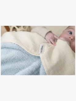 Interiør|BabysOnly Baby's Only Cot Tæppe Cozy, Misty Blue Blå