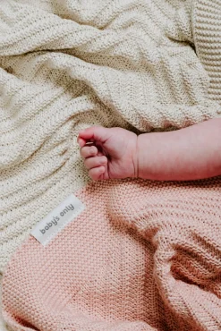 Børn BabysOnly Interiør-Baby's Only Cot Tæppe Grace, Warm Linen