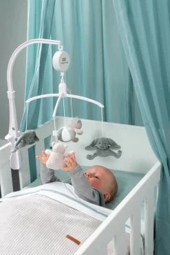 Interiør|BabysOnly Baby's Only Cot Tæppe Sense, Pebble Grey Grå