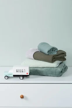 Interiør|BabysOnly Baby's Only Cot Tæppe Sense, Sea Green Grøn