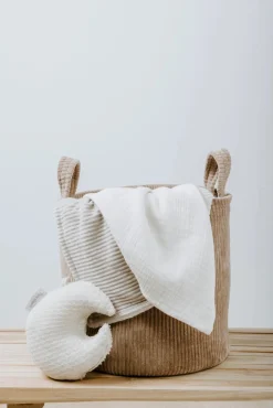 Børn BabysOnly Interiør-Baby's Only Cot Tæppe Teddy Sense, Pebble Grey