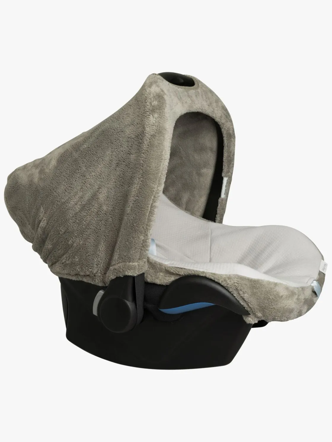 Tilbehør|BabysOnly Baby's Only Cozy Beskyttelsesbetræk til Autostol, Urban Green Grå/Hvid