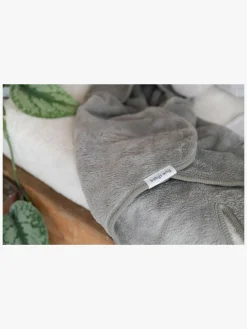 Interiør|BabysOnly Baby's Only Hooded Baby Tæppe med Fødder Cozy, Urban Green Grøn