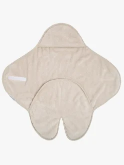 Interiør|BabysOnly Baby's Only Hooded Baby Tæppe med Fødder Cozy, Warm Linen Beige