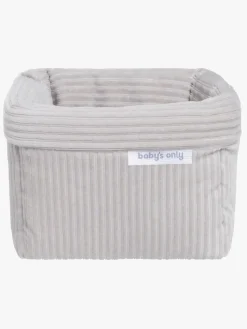 Børn BabysOnly Opbevaring-Baby's Only Kurv Sense, Pebble Grey