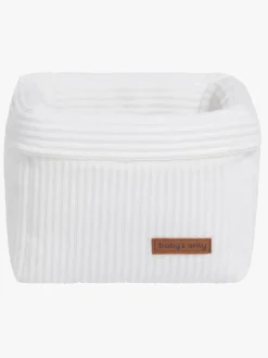 Børn BabysOnly Opbevaring-Baby's Only Kurv Sense, White