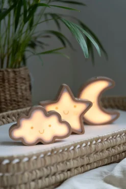 Lamper & Belysning|BabysOnly Baby's Only Natlampe, Cloud Wonder Brun