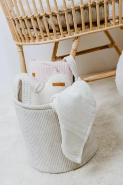 Opbevaring|BabysOnly Baby's Only Opbevaringskurv Sense 38cm, White Hvid