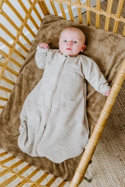 Børnesenge & Tilbehør|BabysOnly Baby's Only Sovepose Langærmet Sense 70cm, Pebble Grey Grå