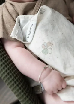 Stofbleer, Nusseklude & Babytæpper|BabysOnly Baby's Only Tender Bomuldsstofble 3-pak, Linen/Clover Beige