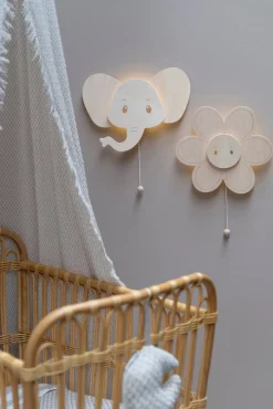 Børn BabysOnly Lamper & Belysning-Baby's Only Væglampe, Elephant Wonder