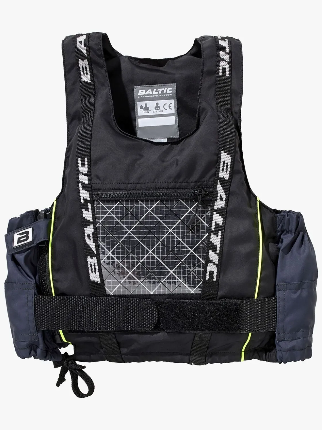 Friluftsliv|Baltic Dinghy Pro Svømmevest, Sort Grå/Sort