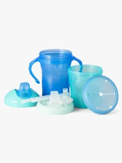 Bambino Spisetid-Snack, Sip & Store Kit, Turkis