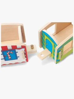 Togbaner & Legeborde|Bamse Togsæt Træ