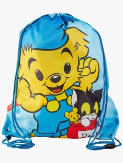 Tasker|Bamse Verdens Stærkeste Bjørn Gymnastikpose, Blå