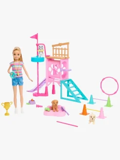 Dukker & Bamser|Barbie and Stacie to the Rescue Legesæt med Dukke Hundelegeplads