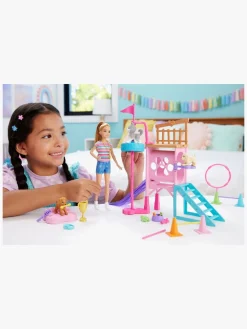 Dukker & Bamser|Barbie and Stacie to the Rescue Legesæt med Dukke Hundelegeplads