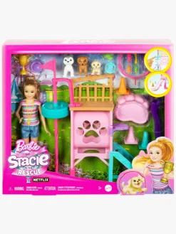 Dukker & Bamser|Barbie and Stacie to the Rescue Legesæt med Dukke Hundelegeplads