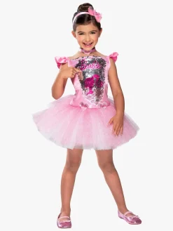 Kostumer & Udklædning|Rubies Barbie Ballerina Kostume med Hårbånd