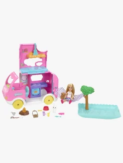 Dukker & Bamser|Barbie Chelsea Legesæt 2-in-1 Camper med Dukke